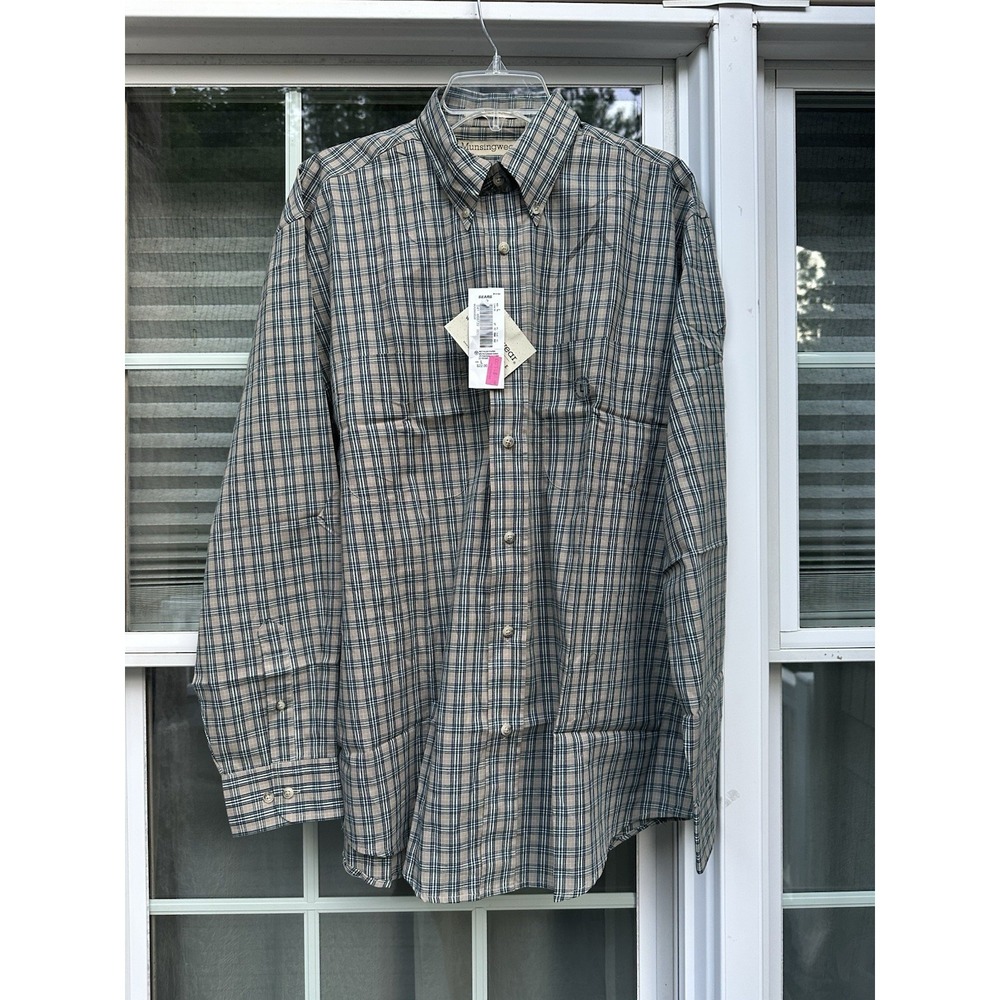 Vintage Munsingwear Wrinkle Resistant Men's Button-Down Size Large New W/tags